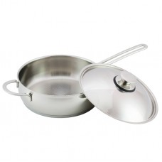 Сковорода 3,0л. "Магнолия Престиж" с металлической крышкой