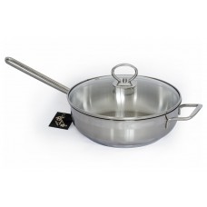 Сковорода 2,8л. "Лотос Классика" со стеклянной крышкой Сковорода 2,8л. "Лотос Классика" со стеклянной крышкой