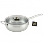 Сковорода 3,0л. "Магнолия Престиж" со стеклянной крышкой