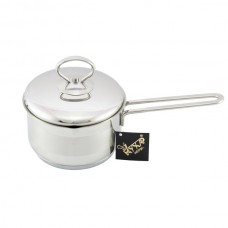 Ковш 1,0л. "Лотос Классика" с металлической крышкой 