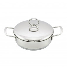 Кастрюля для тушения 1,4л. "Лотос Классика" с металлической крышкой Кастрюля для тушения 1,4л. "Лотос Классика" с металлической крышкой