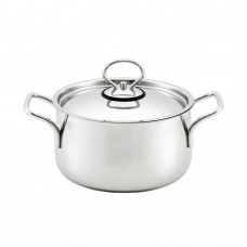 Кастрюля 2,3л. "Орхидея Классика" с металлической крышкой