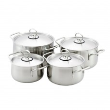 Набор посуды 4пр. "Орхидея Классика М" с металлической крышкой Набор посуды 4пр. "Орхидея Классика М" с металлической крышкой
